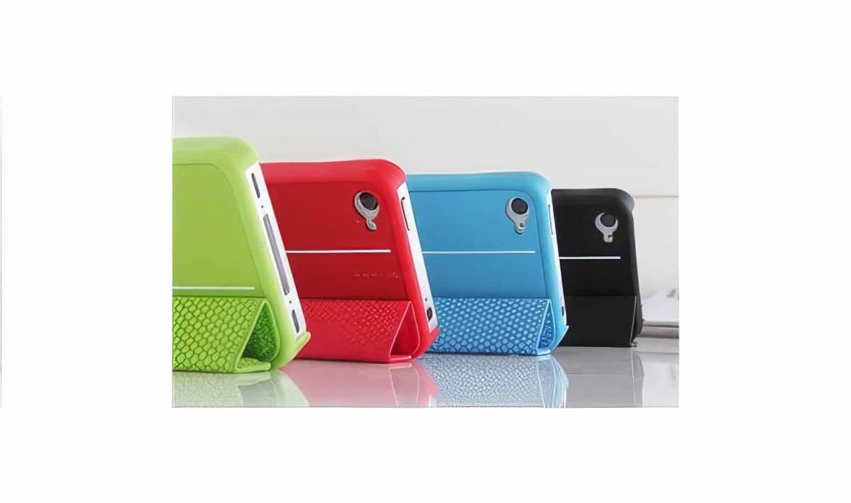 Guoer Mıknatıslı Smart Cover Kılıf İphone 4 Ve 4s İle Uyumlu - 1