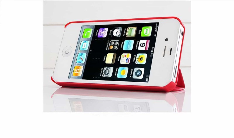 Guoer Mıknatıslı Smart Cover Kılıf İphone 4 Ve 4s İle Uyumlu - 4