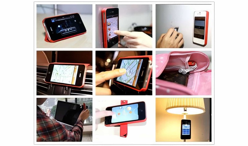 Guoer Mıknatıslı Smart Cover Kılıf İphone 4 Ve 4s İle Uyumlu - 5