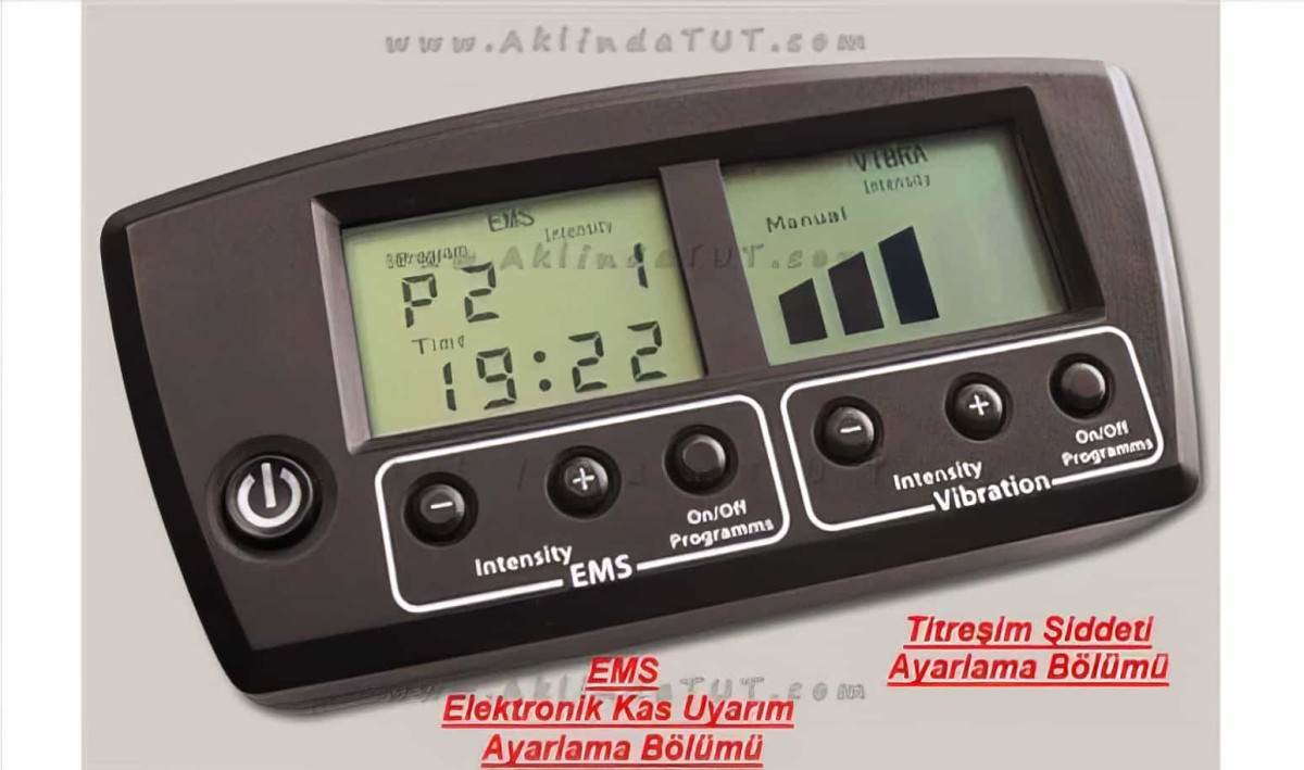 Gymform Dual Shaper Titreşimli Ve Elektro Kas Uyarımlı Zayıflama Kemeri - 6