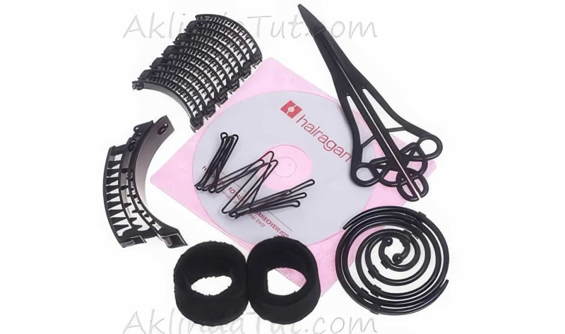 Hairagami Sihirli Saç Şekillendirme Seti - Saç Tokası Seti Total Hair Makeover Kit - 2