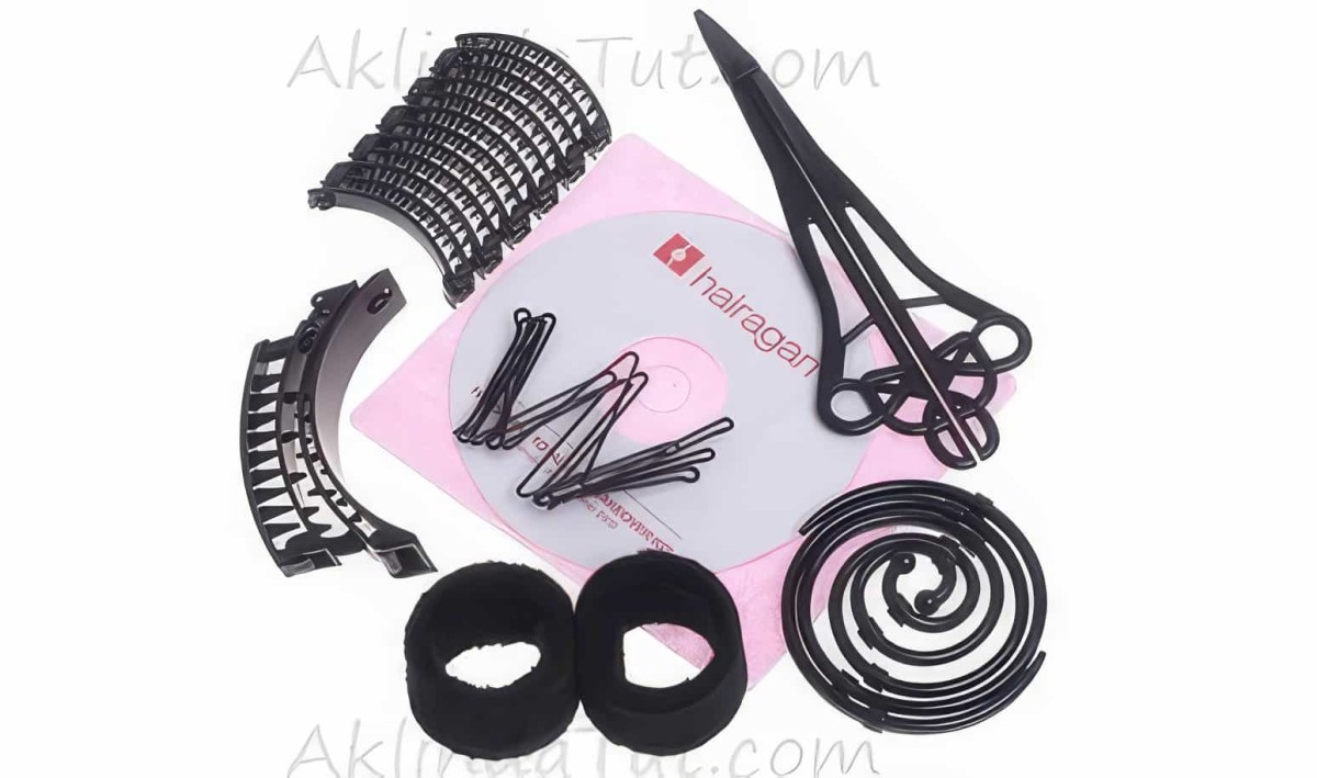 Hairagami Sihirli Saç Şekillendirme Seti - Saç Tokası Seti Total Hair Makeover Kit - 2