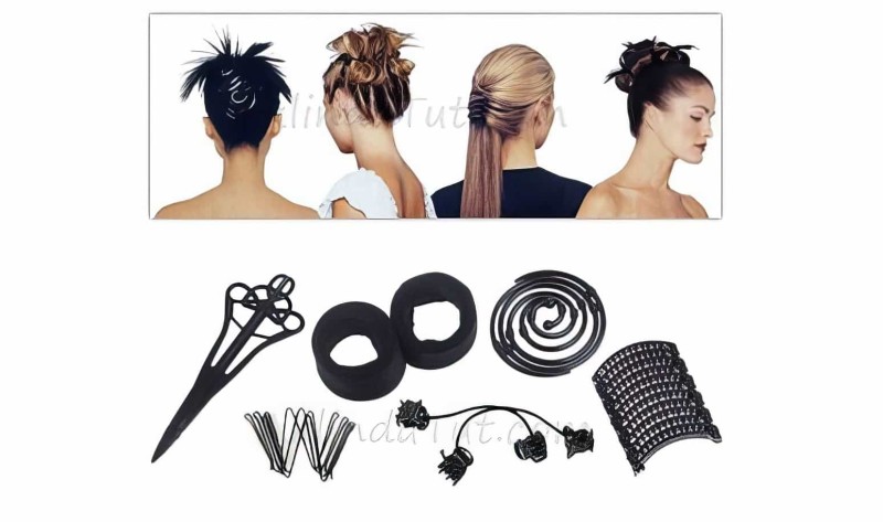 Hairagami Sihirli Saç Şekillendirme Seti - Saç Tokası Seti Total Hair Makeover Kit - 3