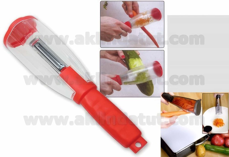 Hazneli Sebze Ve Meyve Soyucu No-mess Peeler - 1