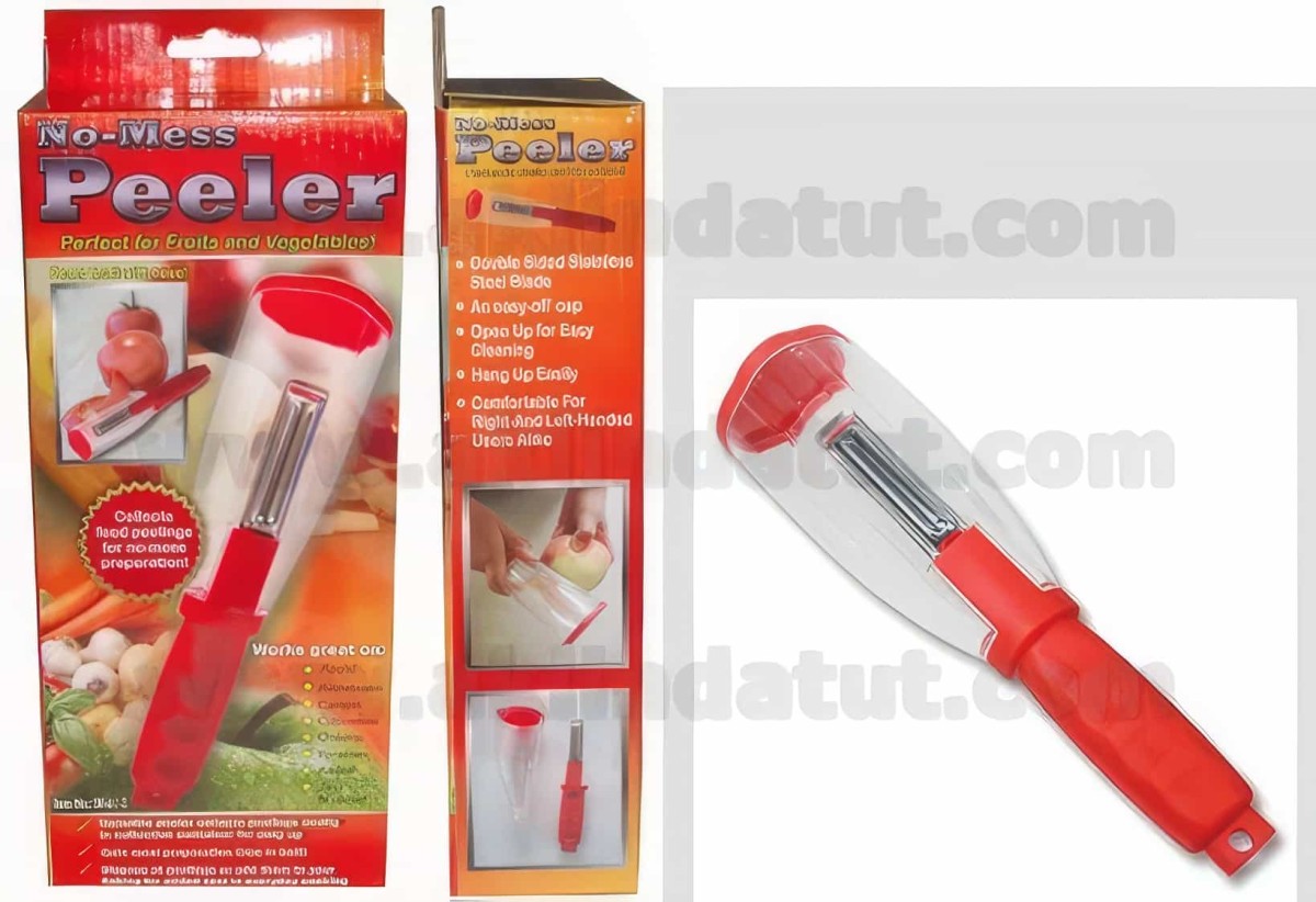 Hazneli Sebze Ve Meyve Soyucu No-mess Peeler - 2