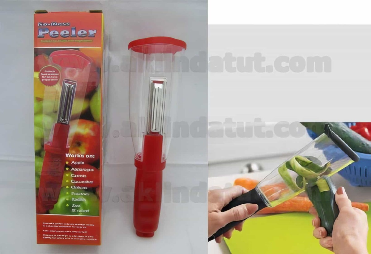 Hazneli Sebze Ve Meyve Soyucu No-mess Peeler - 3