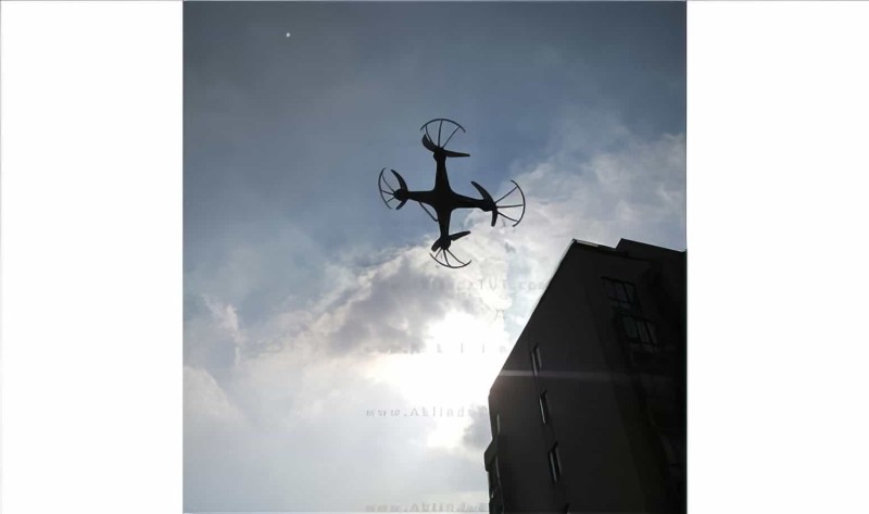 Heliway Drone Kameralı Quadcopter İnsansız Hava Aracı - 4