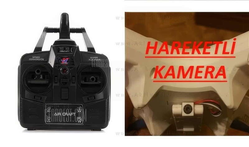 Heliway Drone Kameralı Quadcopter İnsansız Hava Aracı - 5