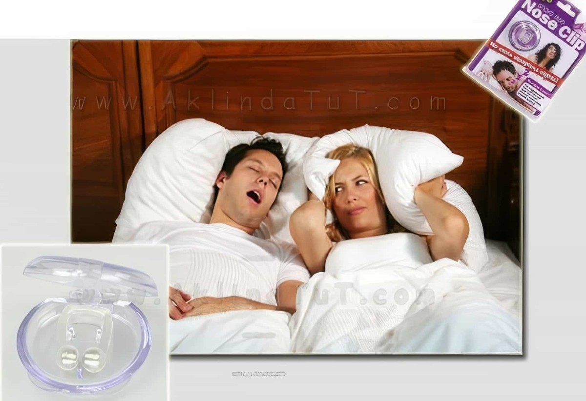 Horlama Önleyici Mıknatıslı Burun Aparatı - Snore Free Nose Clip - 1