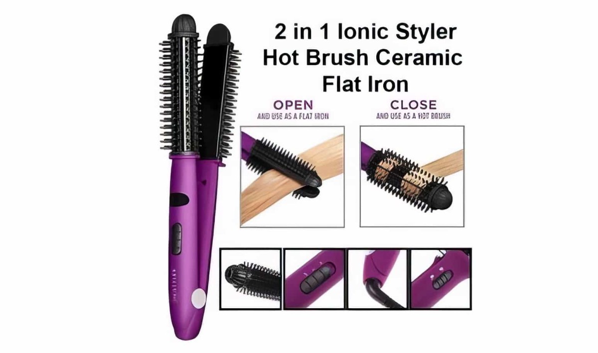 İnstyler İonic Styler - Saç Kıvrımlaştırıcı Ve Düzleştirici Tarak - 4