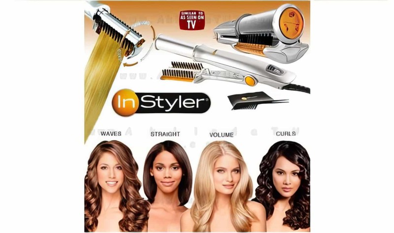 İnstyler Saç Düzleştirici Ve Şekillendirici Maşa - 1