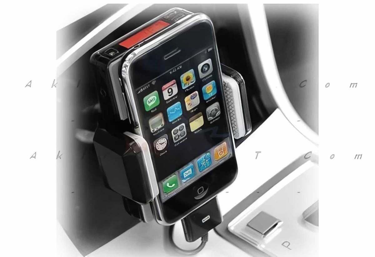 İphone Fm Transmitter + Araç İçi Tutucu + Şarj Cihazı - 3