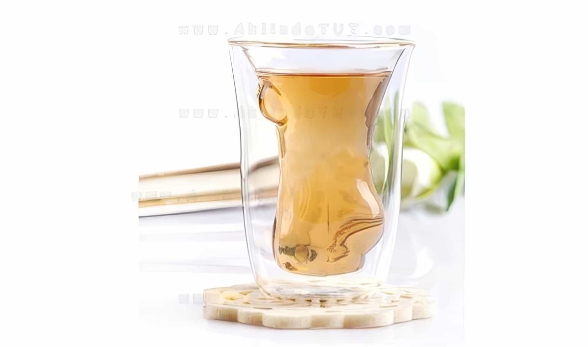 Kadın Vücudu Şeklinde Bardak - Lady Girl Glass - Çift Cidarlı - Çift Camlı Çay Ve Kahve Bardağı - 4