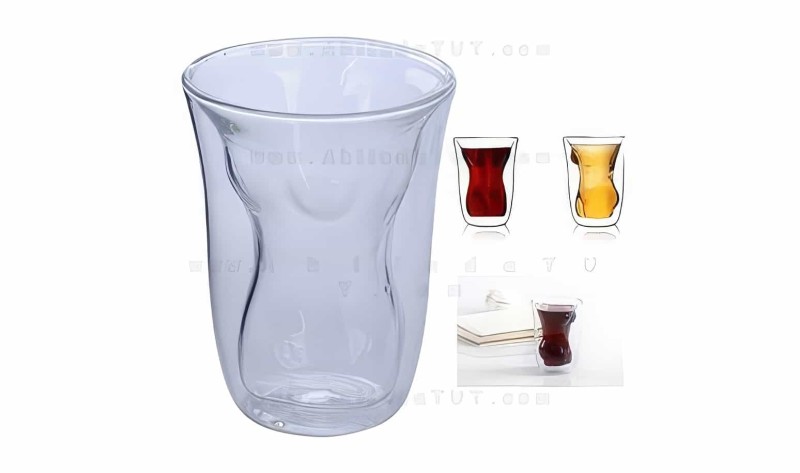 Kadın Vücudu Şeklinde Bardak - Lady Girl Glass - Çift Cidarlı - Çift Camlı Çay Ve Kahve Bardağı - 5