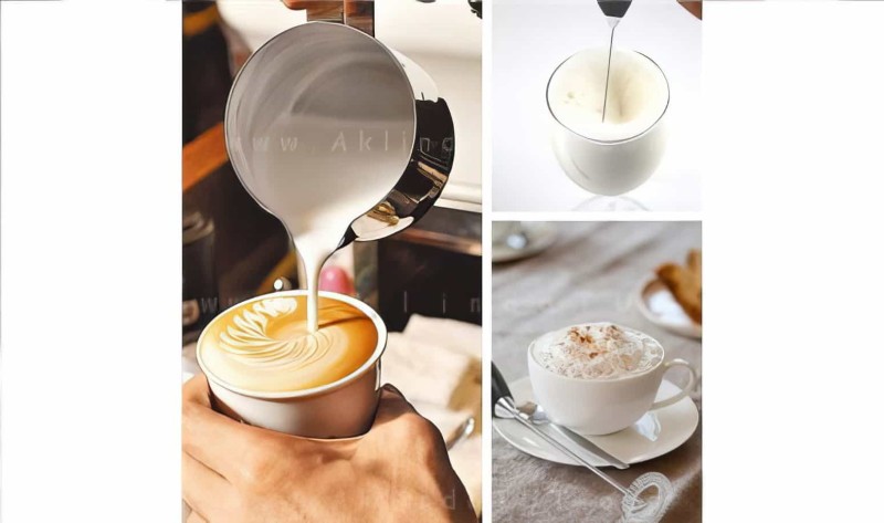 Kahve Süt Cappuccino Pilli Köpürtücü Yumurta Çırpıcı - Karıştırıcı Makina - 5