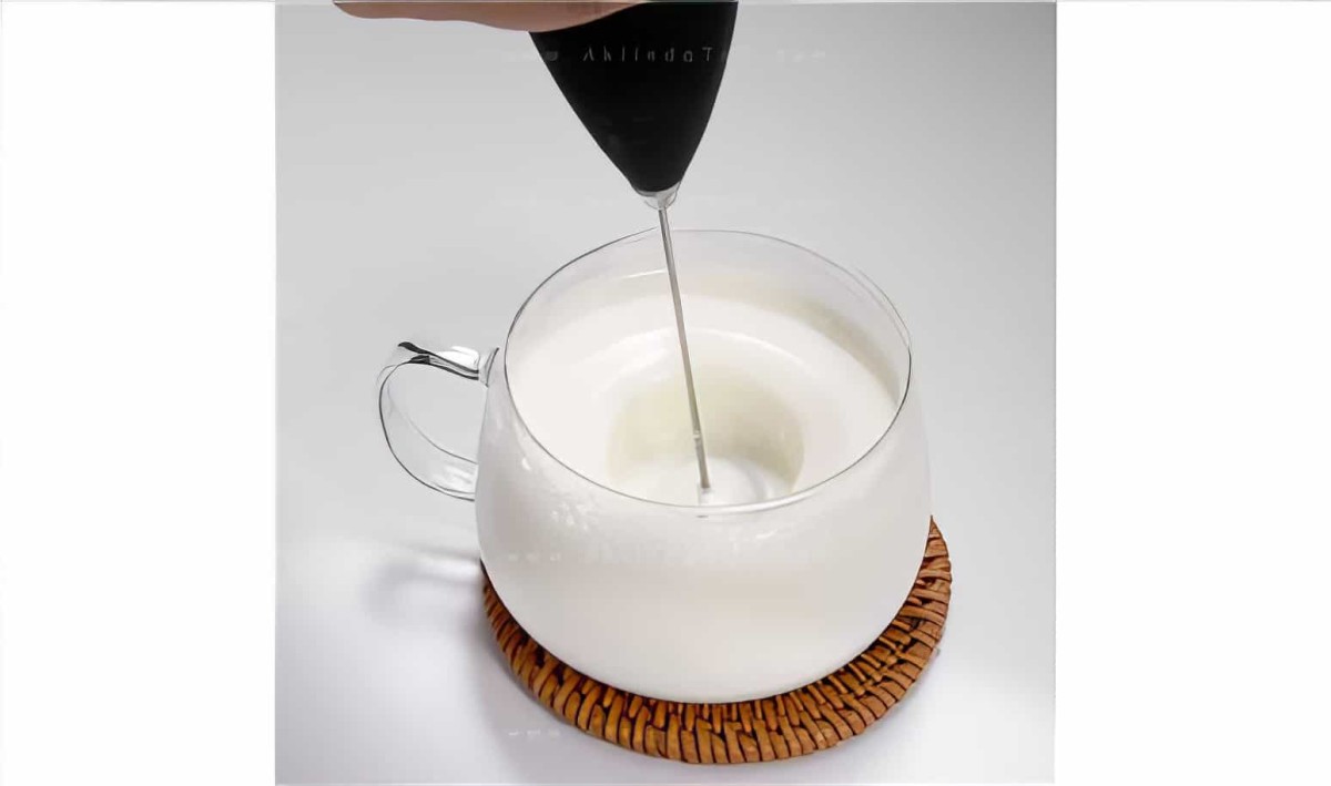 Kahve Süt Cappuccino Pilli Köpürtücü Yumurta Çırpıcı - Karıştırıcı Makina - 6