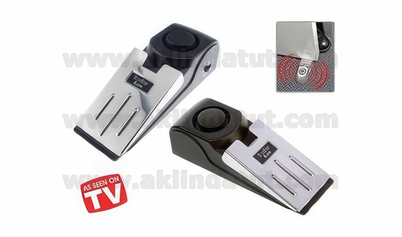 Kapı Arkası Stoper Alarm 120 Desibel Door Stop Alarm - 5