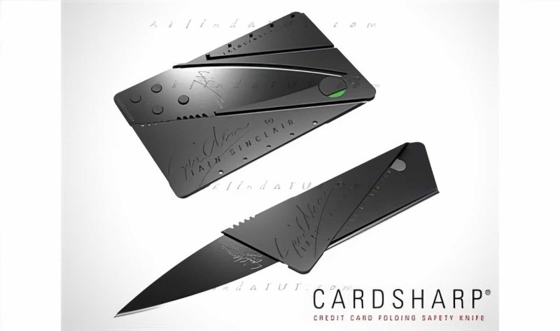 Kart Bıçak Card Sharp Kredi Kartı Şeklinde Cep Çakısı - 1