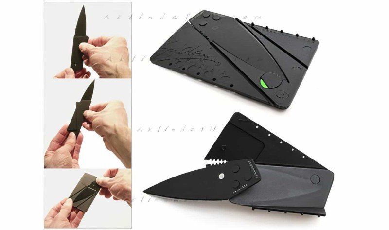 Kart Bıçak Card Sharp Kredi Kartı Şeklinde Cep Çakısı - 2