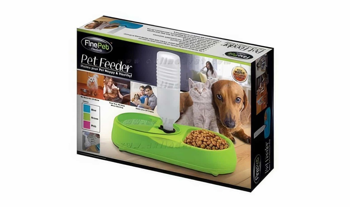 Kedi Köpek Otomatik Su Ve Mama Kabı Finepet Pet Feeder - 4