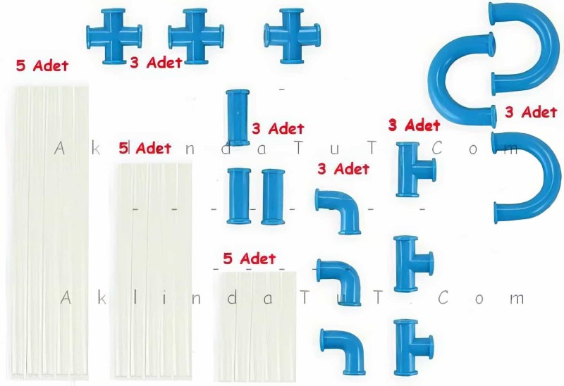 Kendin Yap Pipetleri - Dıy Funky Straws - 1