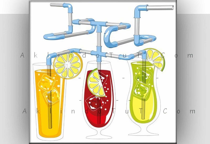 Kendin Yap Pipetleri - Dıy Funky Straws - 2