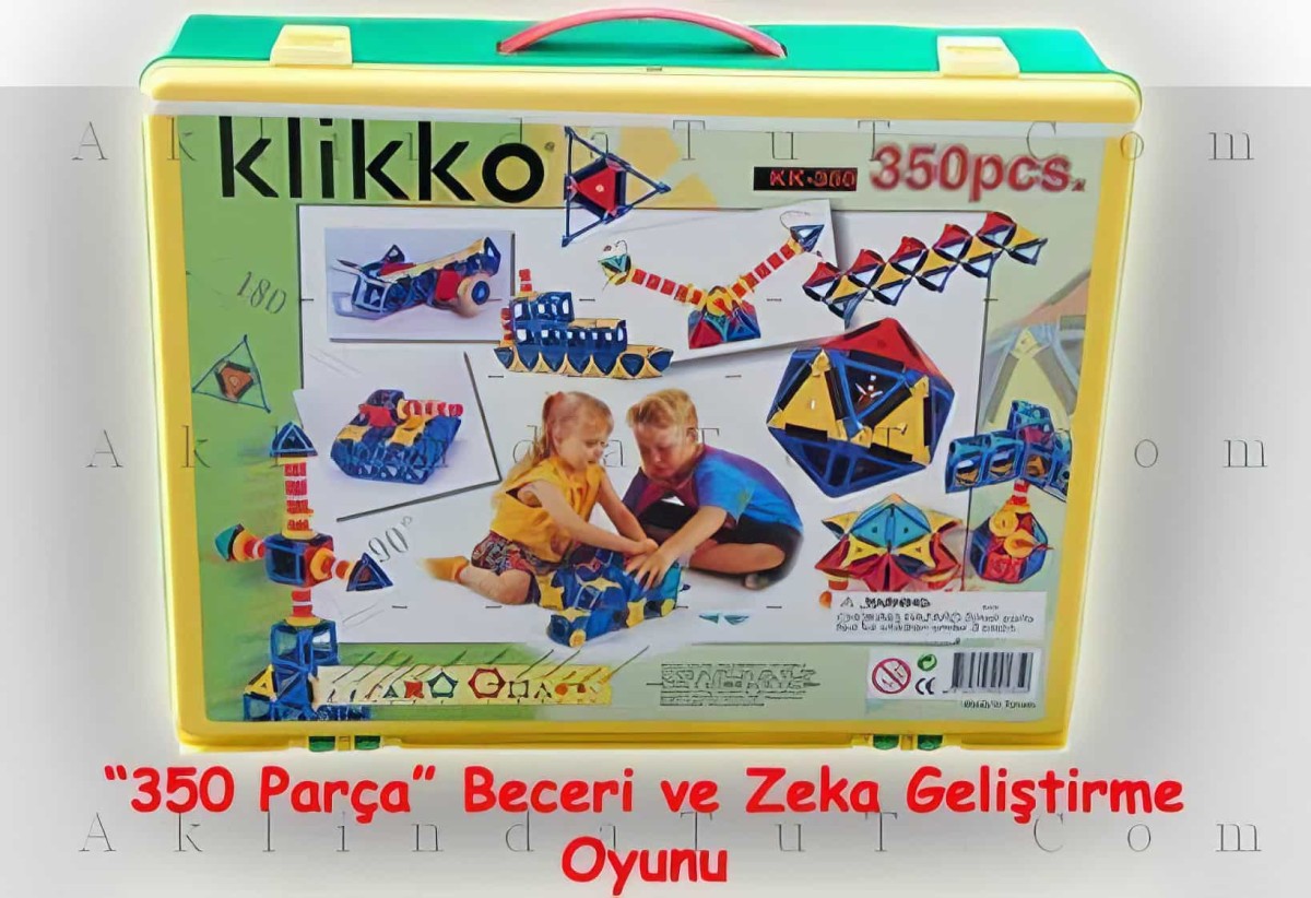 Klikko 350 Parça Zeka, Eğitim Ve Oyun Seti (orjinal) - 1