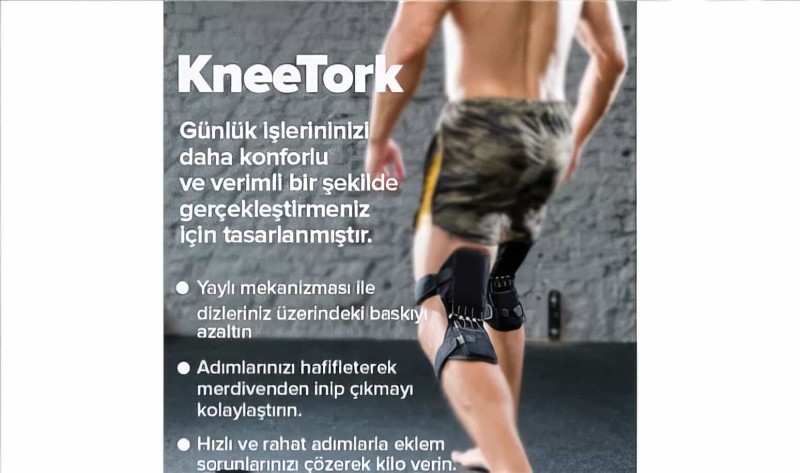 Knee Tork Diz Desteği Diz Kuvvetlendirici Dizlik - 3