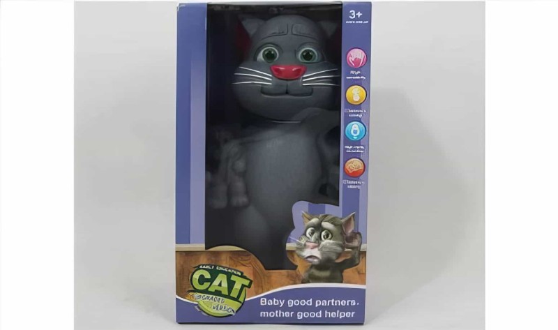 Konuşan Kedi Tom Söyleneni Tekrar Eder - 2