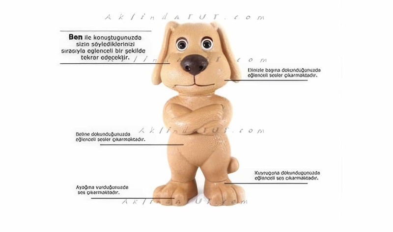 Konuşan Taklitçi Köpek Talking Ben Dog - 2