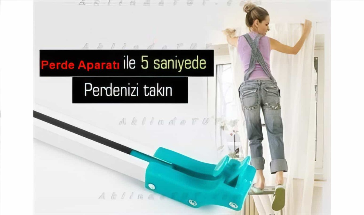 Kornişmatik - Perde Takma Aparatı (orjinal 1 .sınıf) - 1