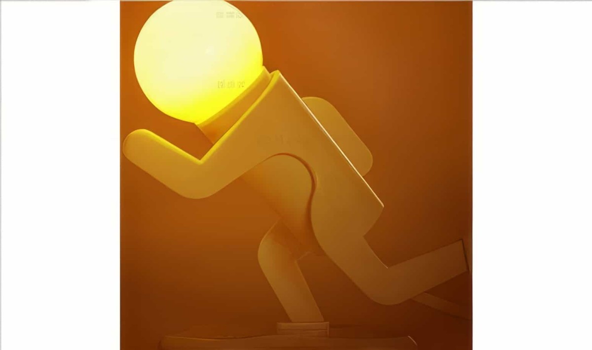 Koşan Adam Gece Lambası - Perfect Night Lamp - 5