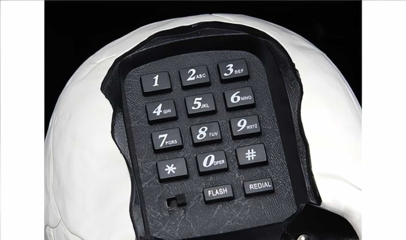 Kurukafa Şeklinde Sabit Telefon - Işıklı - 6