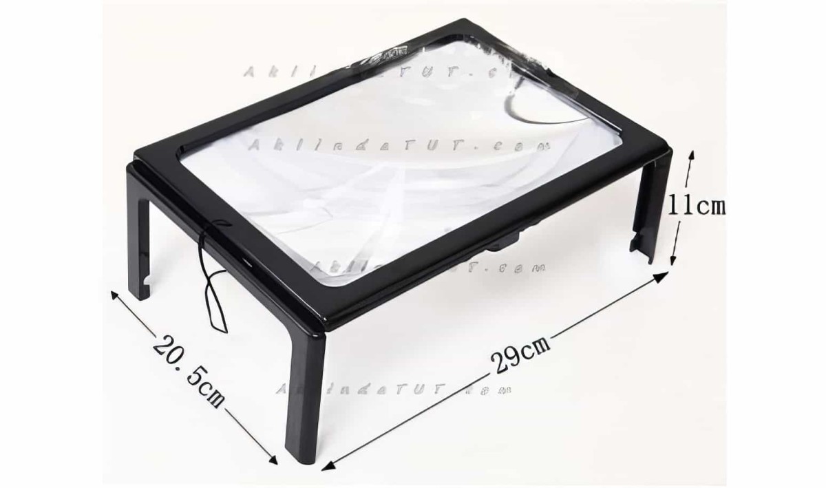 Led Işıklı Boyun Askılı Büyüteç - Hands Free Magnifier - 4