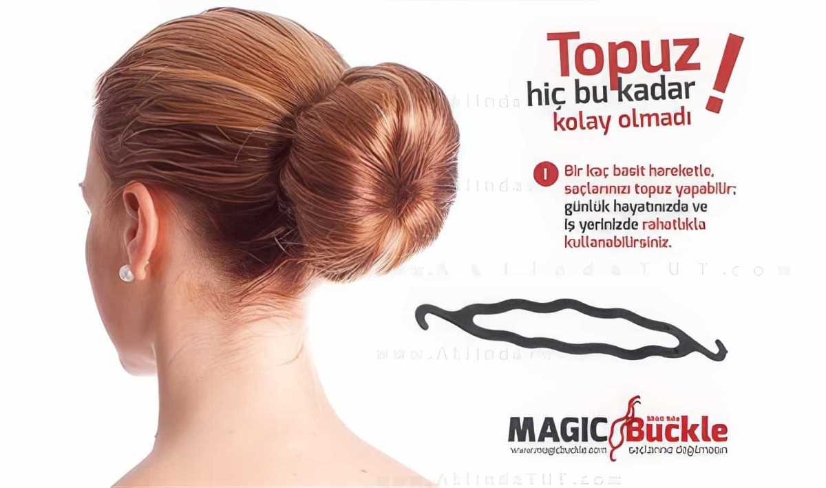 Magic Buckle Sihirli Toka Saç Şekillendirici (1 Adet) - 1