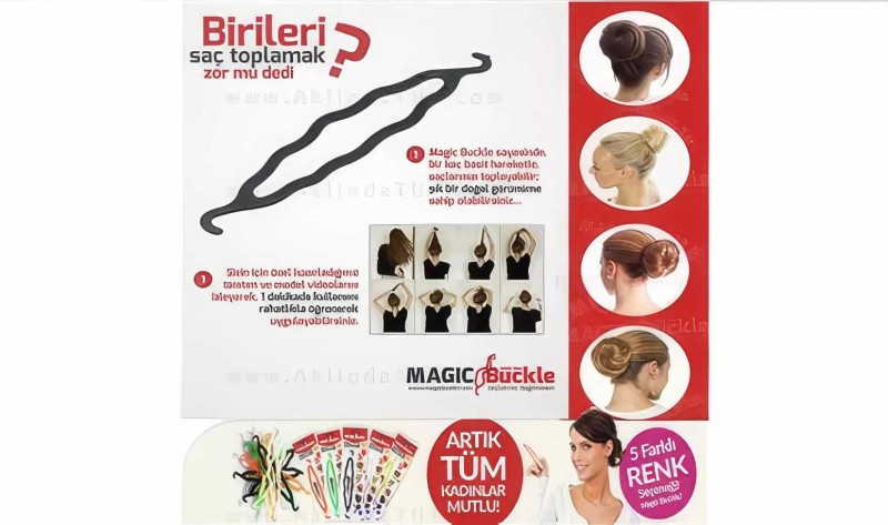 Magic Buckle Sihirli Toka Saç Şekillendirici (1 Adet) - 2