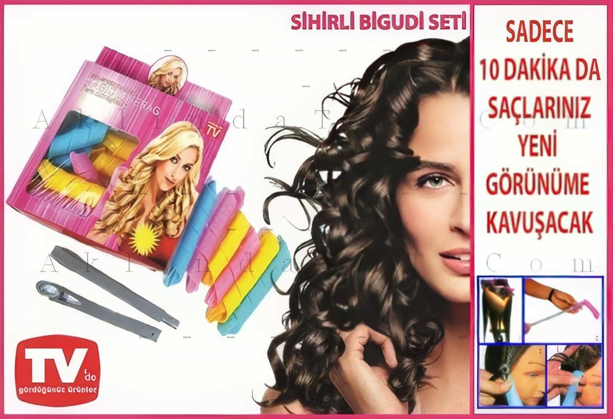 Magic Leverage Sihirli Saç Bigudisi (tv Ürünü) - 5
