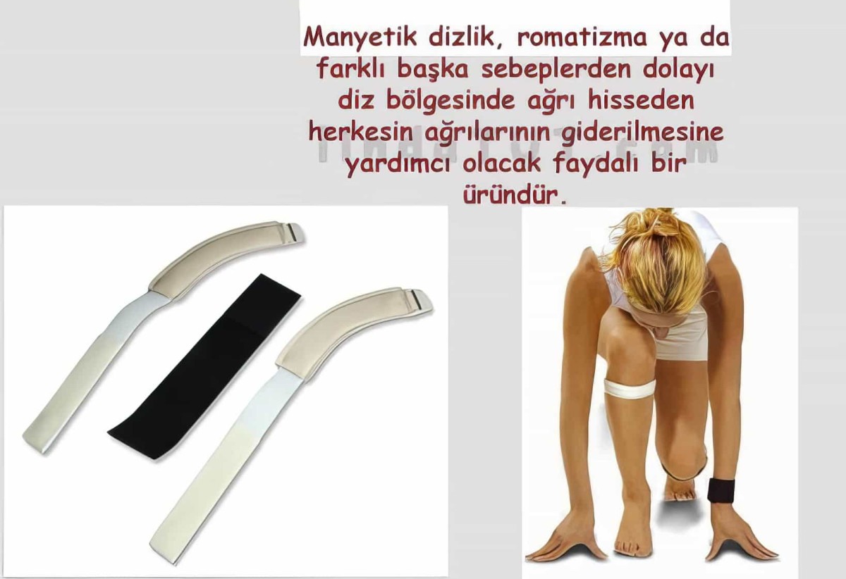 Manyetik Dizlik Ve Bileklik Kas Ağrısı Giderici - 2