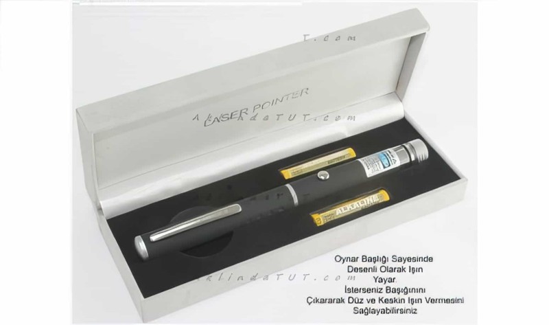 Mavi Lazer Pointer 100mw 405nm (blue Laser) - 1