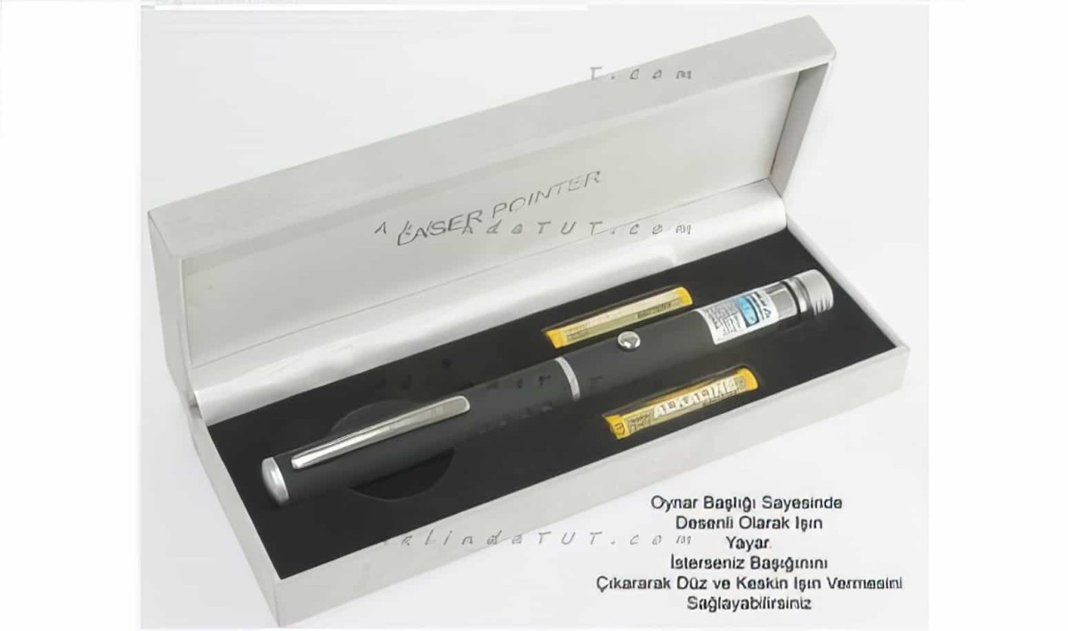 Mavi Lazer Pointer 100mw 405nm (blue Laser) - 1