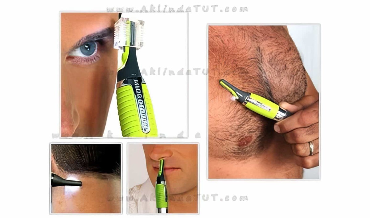 Micro Touch Max Işıklı Tüy Giderici Erkek Bakım Seti - 2