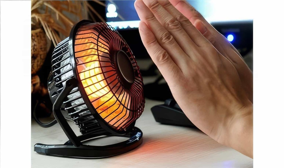 Mini Ufo Elektrikli El Ve Ayak Isıtıcı Quartz Soba 220v - 1