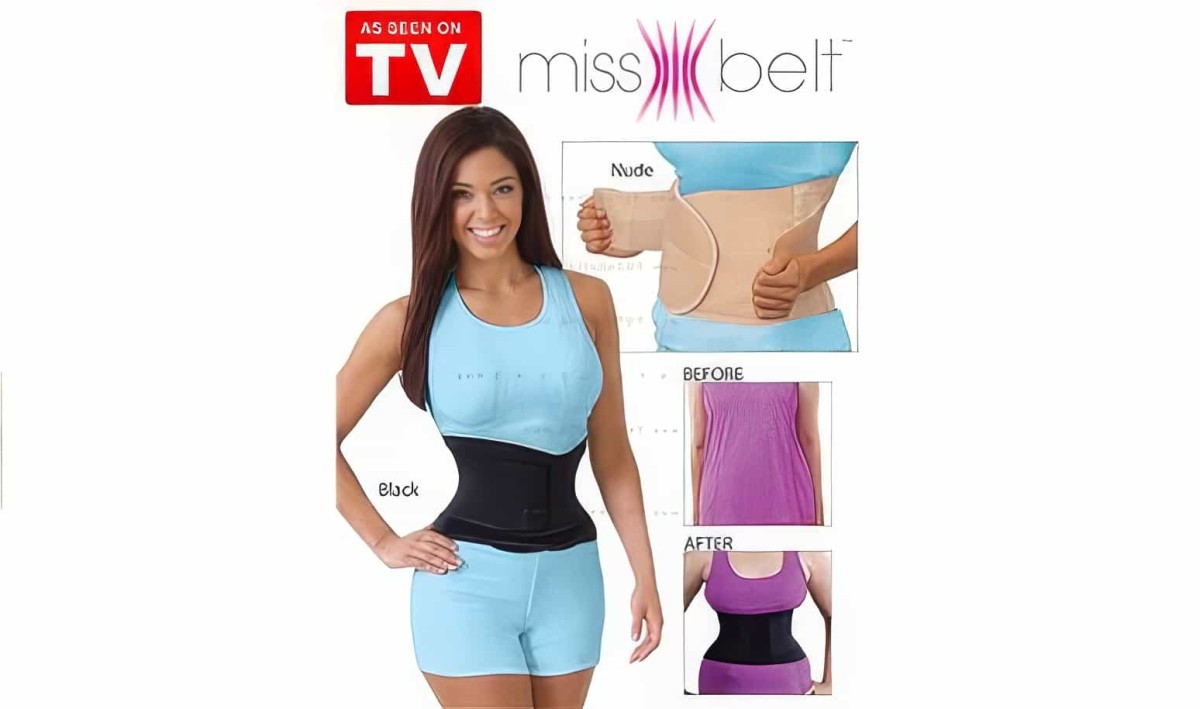 Miss Belt Bel İnceltmeye Ve Şekillendirmeye Yardımcı Korse Kemer - 1