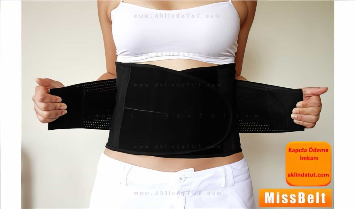 Miss Belt Bel İnceltmeye Ve Şekillendirmeye Yardımcı Korse Kemer - 3