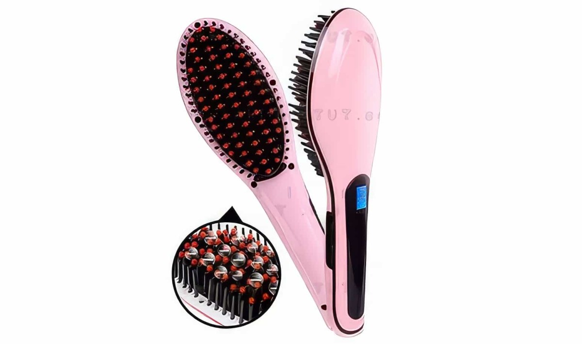 Miss Hair Saç Düzleştirici Tarak  (orjinal) Isıtmalı Saç Tarağı - 4