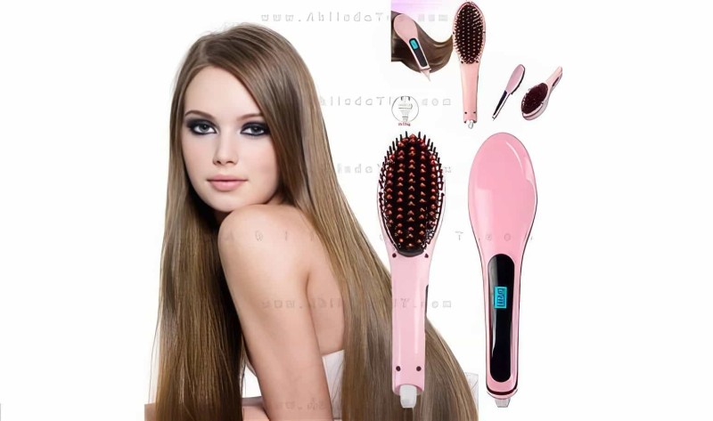 Miss Hair Saç Düzleştirici Tarak  (orjinal) Isıtmalı Saç Tarağı - 6