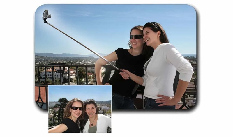 Monopod Selfie Çubuğu (özçekım Çubuğu) - 1