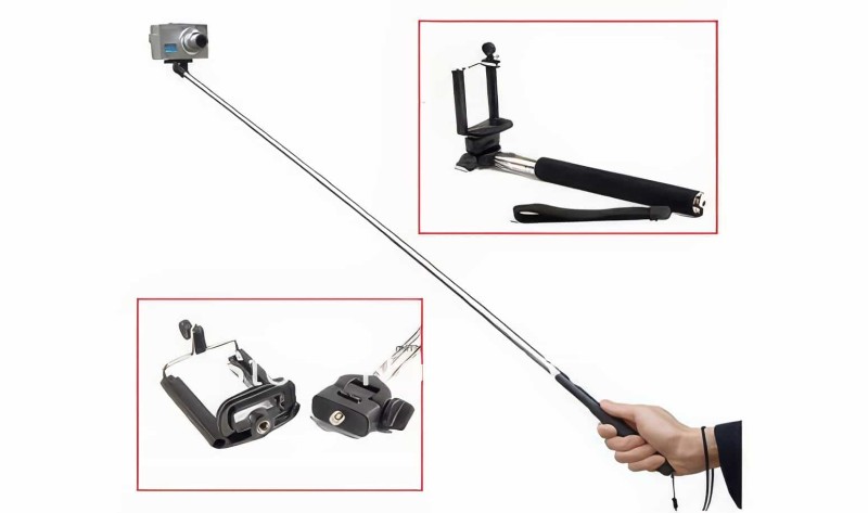 Monopod Selfie Çubuğu (özçekım Çubuğu) - 4