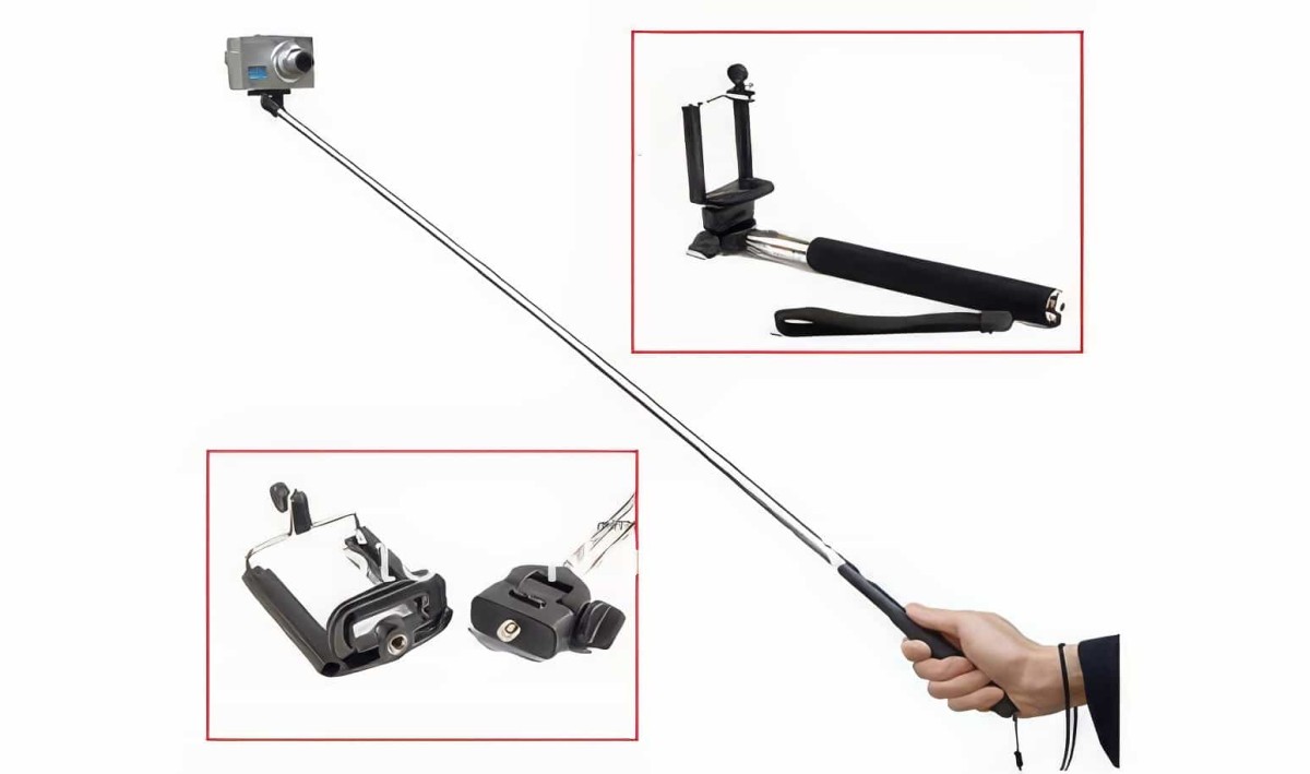Monopod Selfie Çubuğu (özçekım Çubuğu) - 4