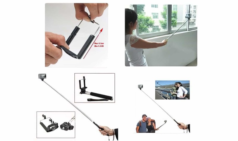 Monopod Selfie Çubuğu (özçekım Çubuğu) - 5